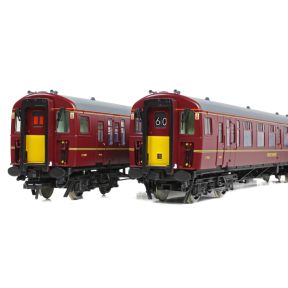 Bachmann 32-645 OO Gauge Class 438 4TC London Transport Lined Maroon