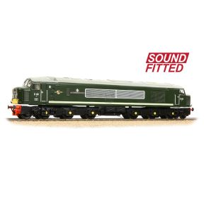 Bachmann 32-678ASF OO Gauge Class 45 D49 'The Manchester Regiment' BR Green Small Yellow Panels Split Centre Headcode DCC Sound Fitted
