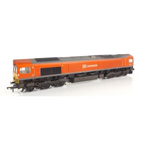 Bachmann 32-734-SH OO Gauge Class 66 66152 DB Schenker Weathered