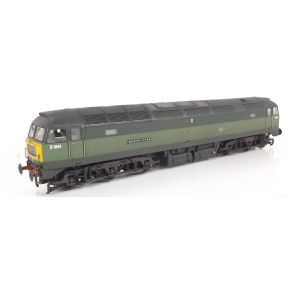 Bachmann 32-800-SH OO Gauge Class 47 D1661 'North Star' BR Green Small Yellow Panels Renumbered Weathered DCC Sound Fitted