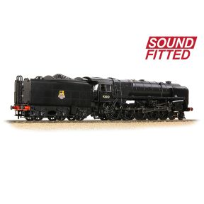 Bachmann 32-852BSF OO Gauge BR Standard 9F 2-10-0 92010 BR1F Tender BR Black Early Emblem DCC Sound Fitted