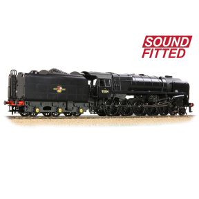 Bachmann 32-859BSF OO Gauge BR Standard 9F 2-10-0 92184 BR1F Tender BR Black Late Crest DCC Sound Fitted