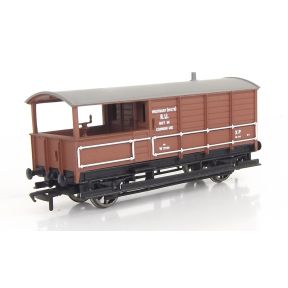 Bachmann 33-301C-SH OO Gauge GW 20 Ton Toad Brake Van BR Bauxite