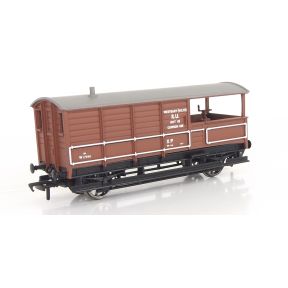 Bachmann 33-301C-SH OO Gauge GW 20 Ton Toad Brake Van BR Bauxite