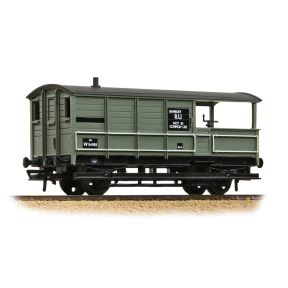 Bachmann 33-306E OO Gauge GW 20 Ton Toad Brake Van BR Grey W114985