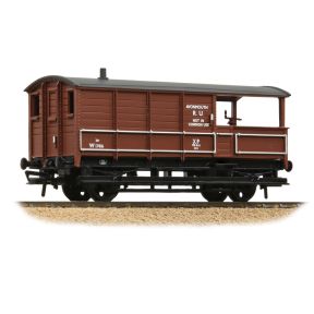 Bachmann 33-307B OO Gauge GW 20 Ton Toad Brake Van BR Bauxite W17416