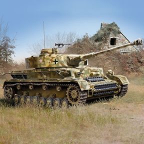 Academy 13528  Panzer 4 Tank Ausf. H Late Version Plastic Kit