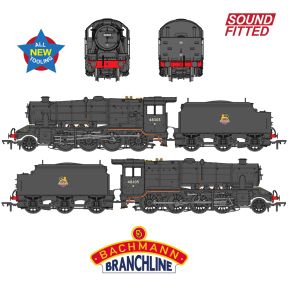 Bachmann 35-230SF OO Gauge LMS 8F 2-8-0 48305 BR Black Early Emblem Welded Tender DCC Sound Fitted
