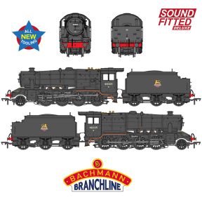 Bachmann 35-230SFX OO Gauge LMS 8F 2-8-0 48305 BR Black Early Emblem Welded Tender DCC Sound Fitted Deluxe