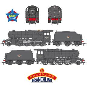 Bachmann 35-231 OO Gauge LMS 8F 2-8-0 48703 BR Black Late Crest Welded Tender