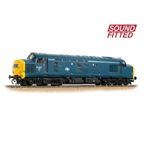 Bachmann 35-303SF OO Gauge Class 37/0 37305 BR Blue Centre Headcode DCC Sound Fitted