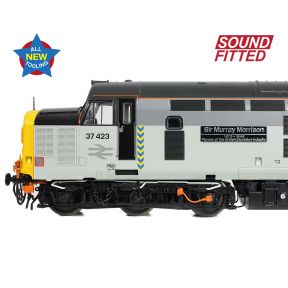 Bachmann 35-337SF OO Gauge Class 37/4 37423 'Sir Murray Morrison' BR Railfreight Metals Sector DCC Sound Fitted
