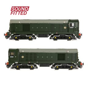 Bachmann 35-352ASF OO Gauge Class 20 D8102 BR Green Disc Headcode & Tablet Catcher DCC Sound Fitted