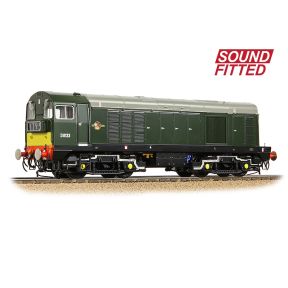 Bachmann 35-353SF OO Gauge Class 20/0 D8133 BR Green Small Yellow Panels Headcode Boxes DCC Sound Fitted