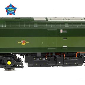 Bachmann 35-410B OO Gauge Class 47 D1940 BR Green Small Yellow Panels
