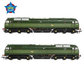 Bachmann 35-410B OO Gauge Class 47 D1940 BR Green Small Yellow Panels