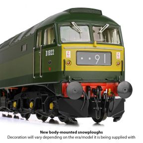Bachmann 35-410BSF OO Gauge Class 47 D1940 BR Green Small Yellow Panels DCC Sound Fitted