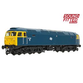 Bachmann 35-411BSFX OO Gauge Class 47 47238 BR Blue DCC Sound Fitted Deluxe