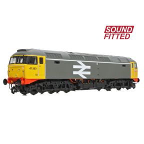 Bachmann 35-416SF OO Gauge Class 47 47280 BR Railfreight Grey DCC Sound Fitted
