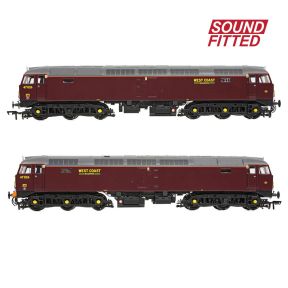 Bachmann 35-431SF OO Gauge Class 47 47826 WCRC Maroon DCC Sound Fitted