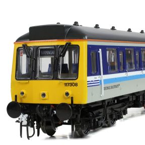 Bachmann 35-505 OO Gauge Class 117 3 Car DMU 117308 BR Regional Railways