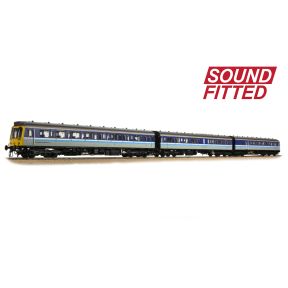 Bachmann 35-505SF OO Gauge Class 117 3 Car DMU 117308 BR Regional Railways DCC Sound Fitted