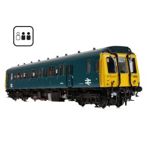 Bachmann 35-529PF OO Gauge Class 121 Railcar W55033 BR Blue Passengers Fitted