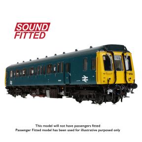 Bachmann 35-529SF OO Gauge Class 121 Railcar W55033 BR Blue DCC Sound Fitted