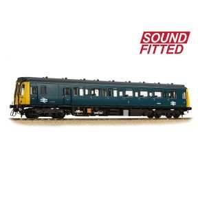 Bachmann 35-529SF OO Gauge Class 121 Railcar W55033 BR Blue DCC Sound Fitted