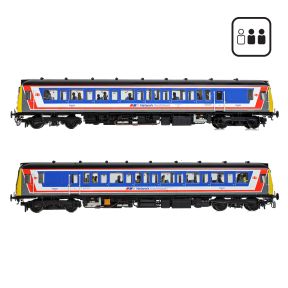 Bachmann 35-530PF OO Gauge Class 121 Railcar 55022 BR Network SouthEast With Passengers