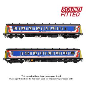 Bachmann 35-530SF OO Gauge Class 121 Railcar 55022 BR Network SouthEast DCC Sound Fitted