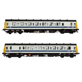 Bachmann 35-531 OO Gauge Class 121 Railcar W55034 BR White And Blue