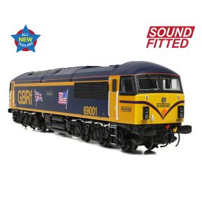Bachmann 35-776SF OO Gauge Class 69 69001 'Mayflower' GBRf UK & US Flags DCC Sound Fitted