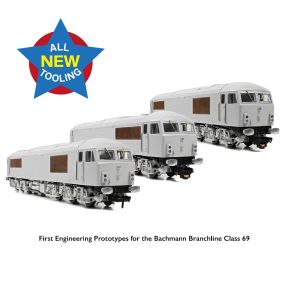 Bachmann 35-778SF OO Gauge Class 69 69003 'The Railway Observer' GBRf DCC Sound Fitted