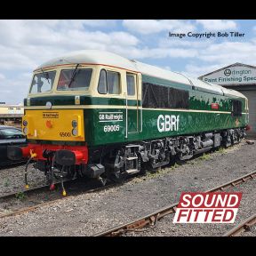 Bachmann 35-780SF OO Gauge Class 69 69005 'Eastleigh' GBRf BR Green DCC Sound Fitted