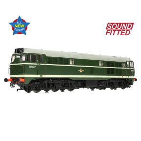 Bachmann 35-801ASF OO Gauge Class 30 D5617 BR Green DCC Sound Fitted