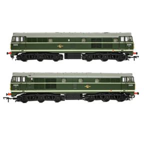 Bachmann 35-802 OO Gauge Class 30 D5574 BR Green Small Yellow Panels
