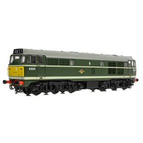 Bachmann 35-802 OO Gauge Class 30 D5574 BR Green Small Yellow Panels
