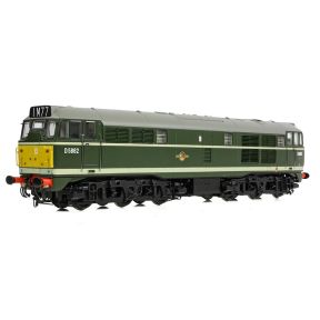 Bachmann 35-802A OO Gauge Class 30 D5862 BR Green Small Yellow Panels
