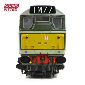Bachmann 35-802ASF OO Gauge Class 30 D5862 BR Green Small Yellow Panels DCC Sound Fitted