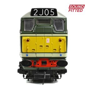 Bachmann 35-802ASF OO Gauge Class 30 D5862 BR Green Small Yellow Panels DCC Sound Fitted