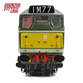 Bachmann 35-802ASFX OO Gauge Class 30 D5862 BR Green Small Yellow Panels DCC Sound Fitted Deluxe
