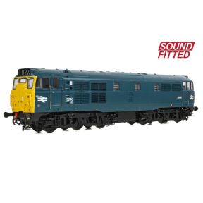 Bachmann 35-803ASF OO Gauge Class 31 5848 BR Blue DCC Sound Fitted