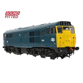 Bachmann 35-803ASF OO Gauge Class 31 5848 BR Blue DCC Sound Fitted