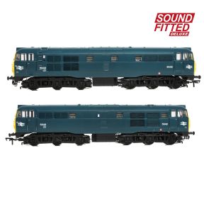 Bachmann 35-803ASFX OO Gauge Class 31 5848 BR Blue DCC Sound Fitted Deluxe