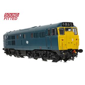 Bachmann 35-804SF OO Gauge Class 31 31101 BR Blue DCC Sound Fitted