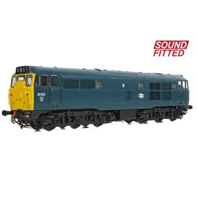 Bachmann 35-804SF OO Gauge Class 31 31101 BR Blue DCC Sound Fitted