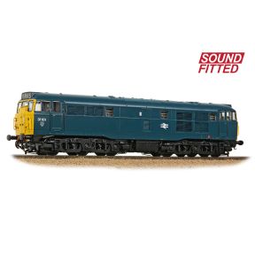 Bachmann 35-804SF OO Gauge Class 31 31101 BR Blue DCC Sound Fitted