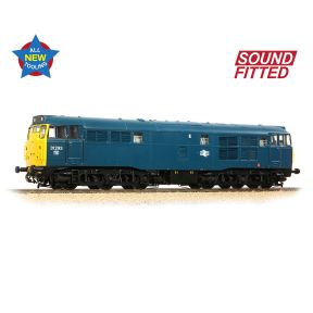 Bachmann 35-805ASF OO Gauge Class 31 31293 BR Blue DCC Sound Fitted