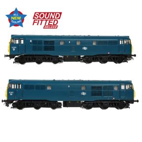 Bachmann 35-805ASFX OO Gauge Class 31 31293 BR Blue DCC Sound Deluxe